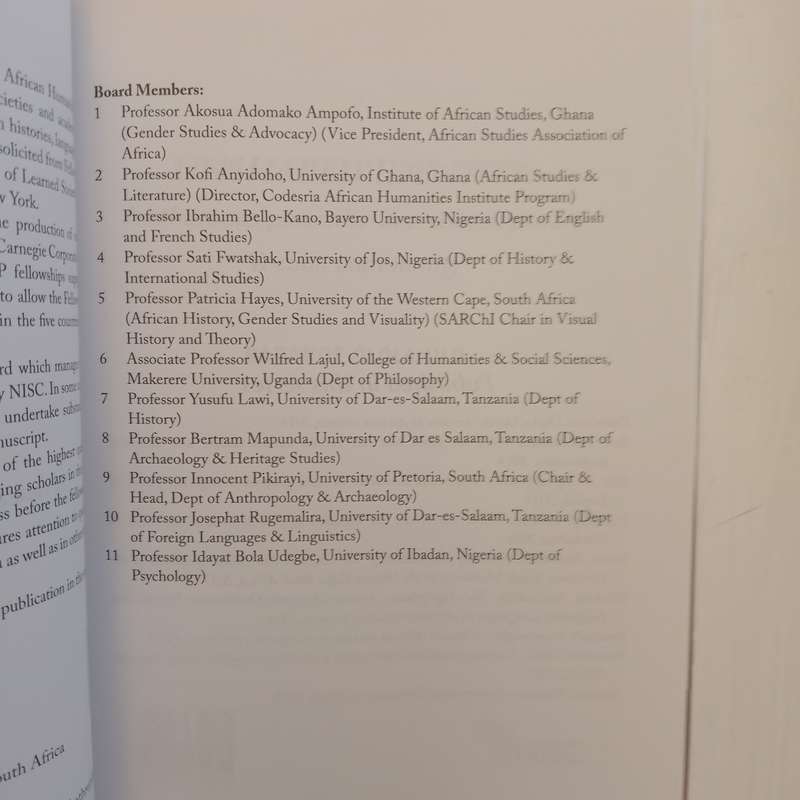 Unshared Identity: Posthumous paternity in a contemporary Yoruba community (African Humanities)