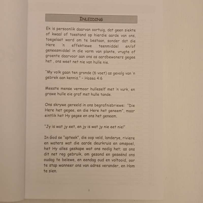 God se Apteek - Herman Uys