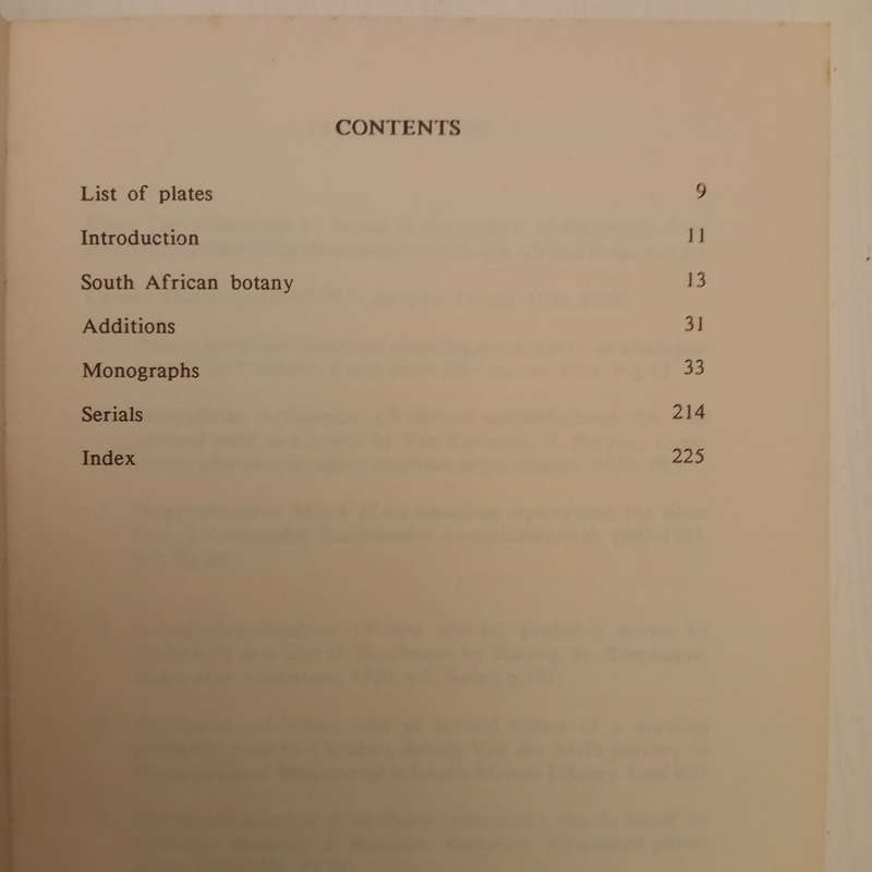 Southern African botanical literature, 1600-1988 (A. S. Kerkham)