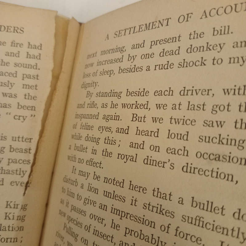Man-Killers And Marauders - Some Big Game Encounters Of An African Hunter (W.S. Chadwick)