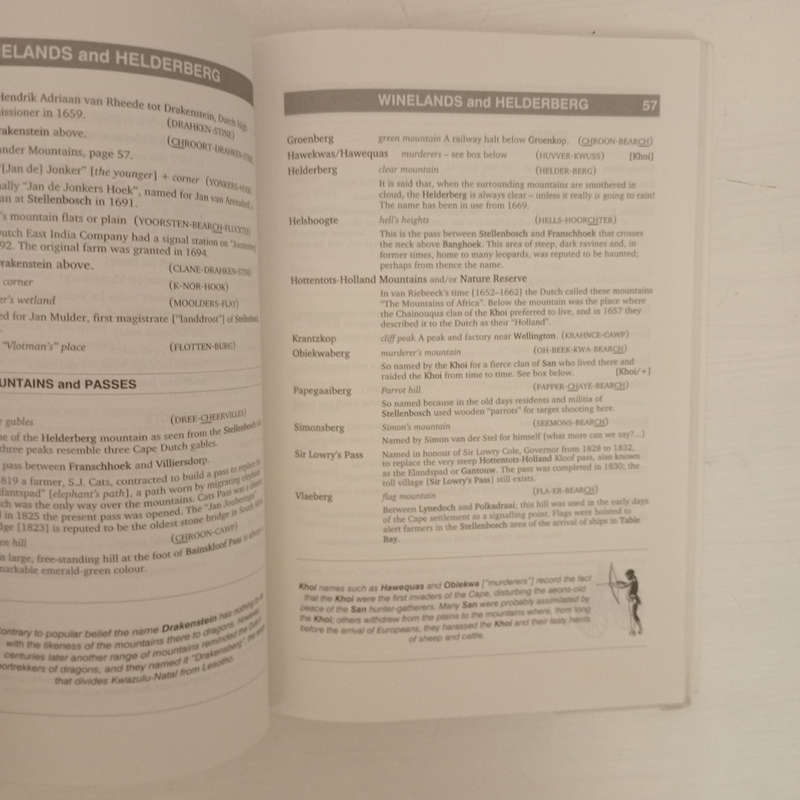 Beard shaver's bush: Place names in the Cape (Peter Slingsby, Ed Coombe)