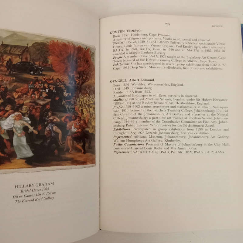The Dictionary of South African Painters and Sculptors (Grania Ogilvie assisted by Carol Graff)