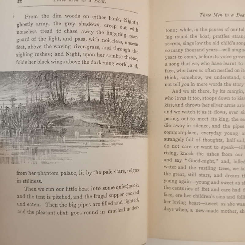 Three Men in a Boat (To Say Nothing of the Dog) Jerome K. Jerome (First Edition, second issue)