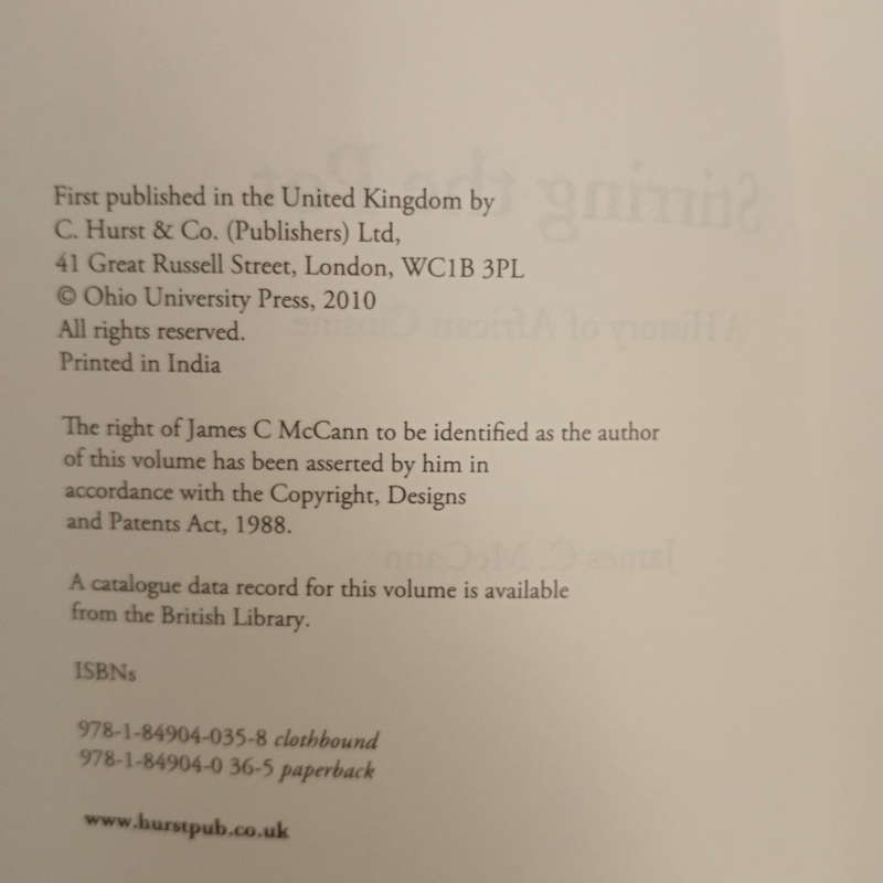 Stirring the Pot: A History of African Cuisine (James C. McCann)