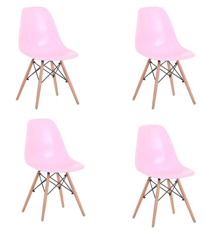 Luna chair 4 pack-Pink