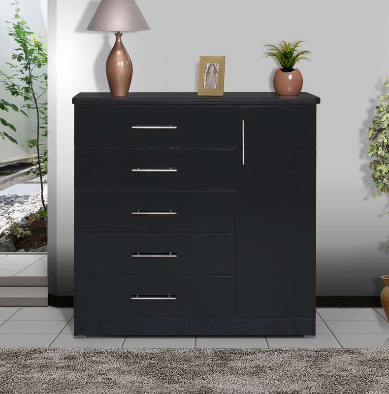 Chest Of Drawers - Black/White