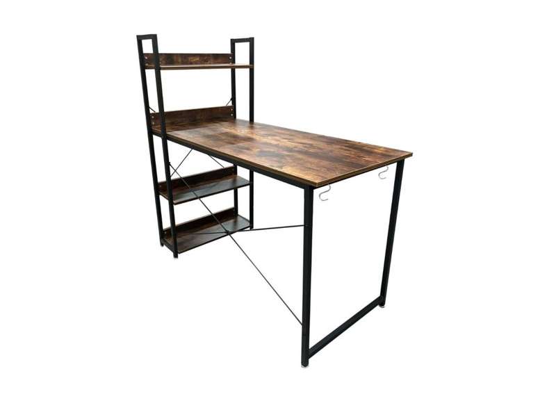 Computer Desk - With Storage shelves