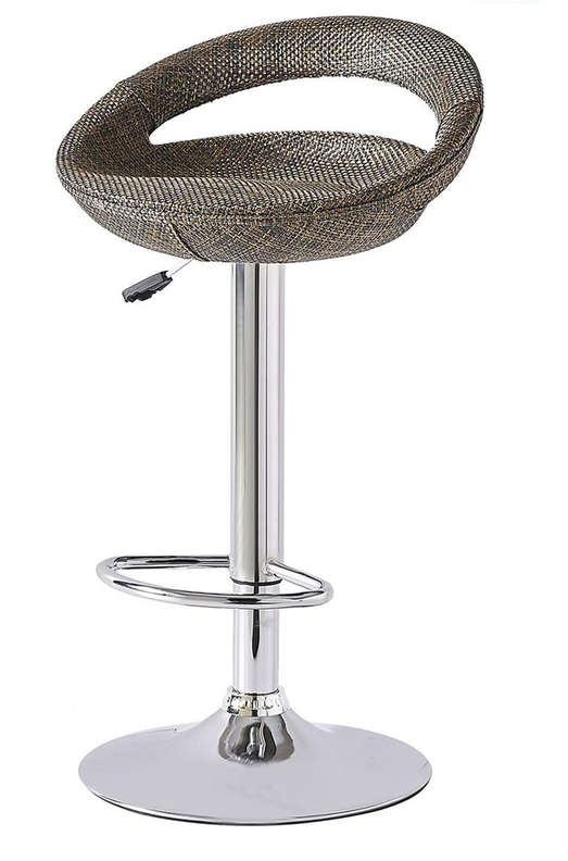 Woven Bar Stool - Brown
