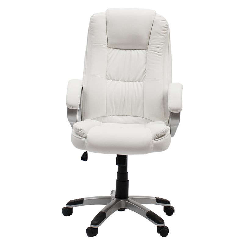 Executive PU Leather High Back - White