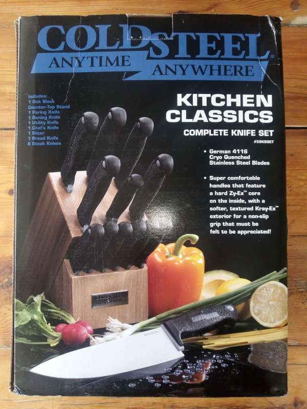 Cold Steel Kitchen Classics Knife set