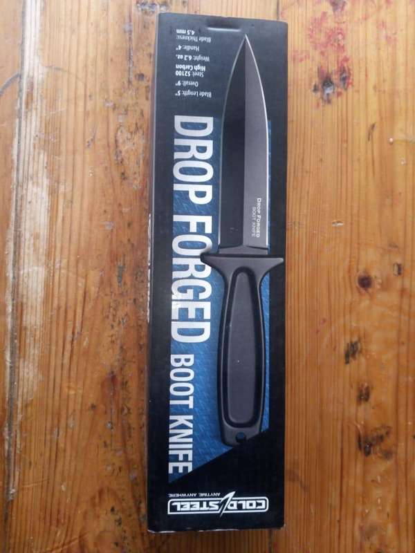 Cold Steel dropped forged boot knife