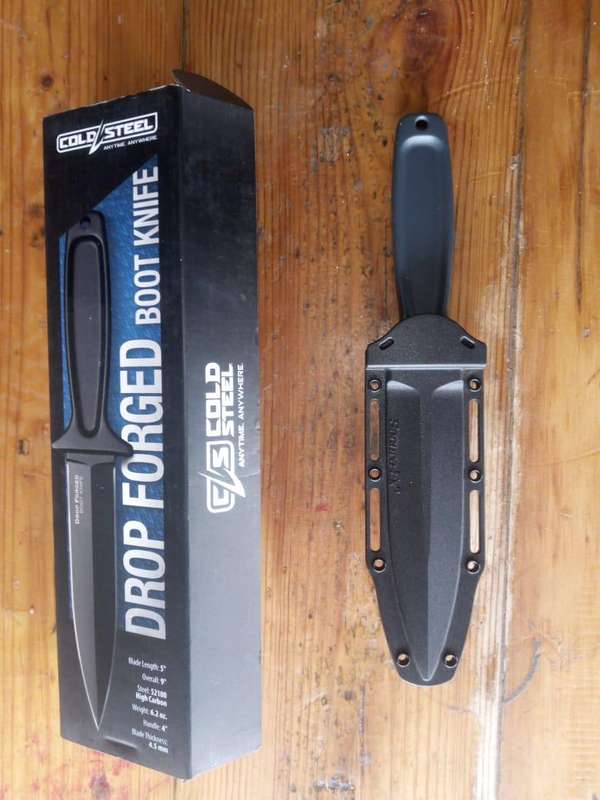 Cold Steel dropped forged boot knife
