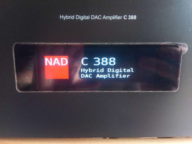NAD C388 Integrated Amplifier with Bluos Streaming and MDC modules