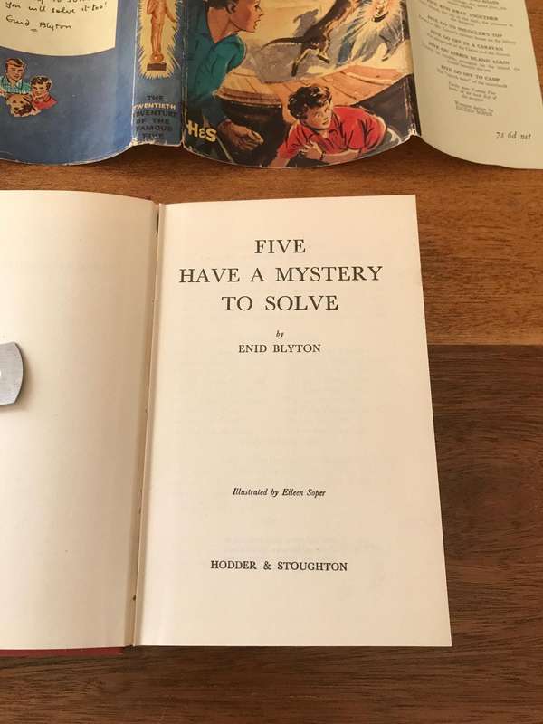Five Have A Mystery To Solve