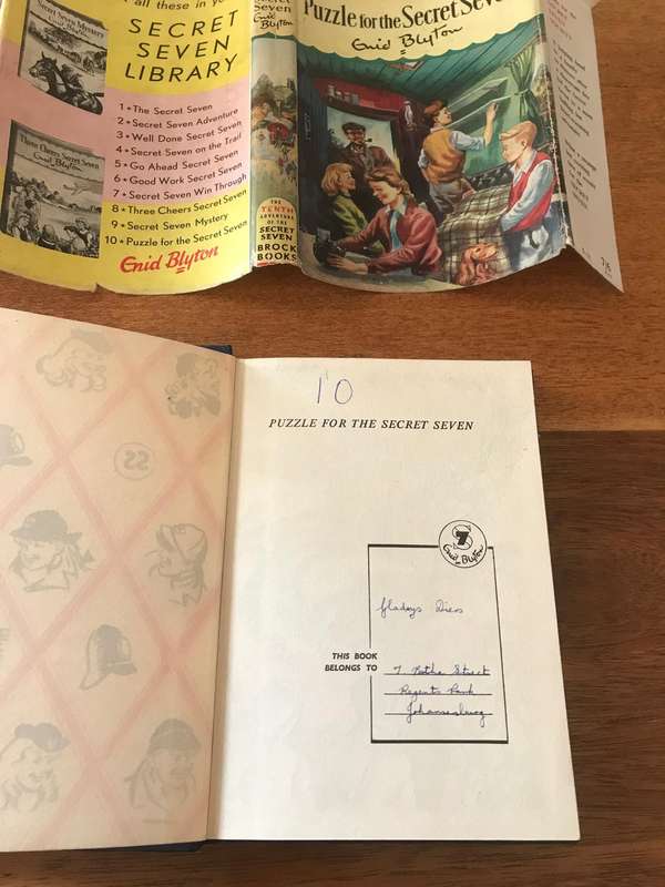 Puzzle for Secret Seven - Enid Blyton