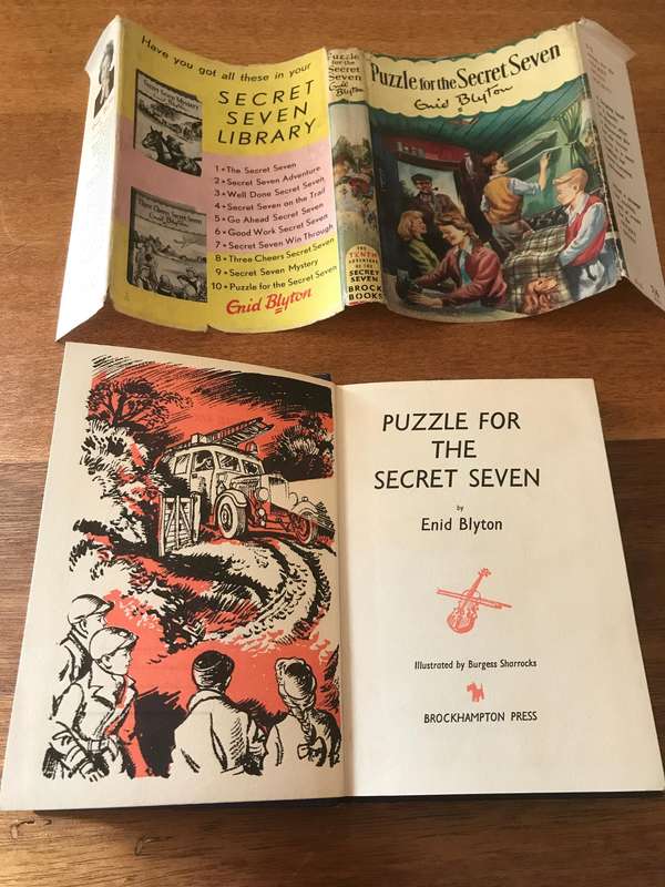 Puzzle for Secret Seven - Enid Blyton