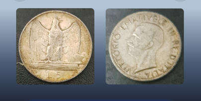 ITALY - 1930 5 LIRE