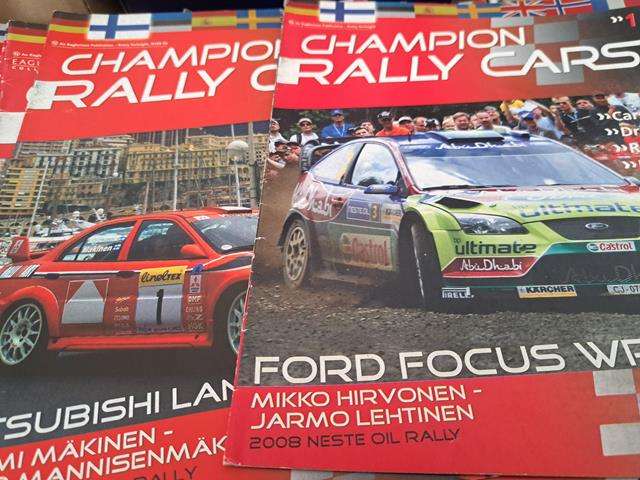 RALLY MAGAZINES MAGAZINES - CHAMPION RALLY CARS