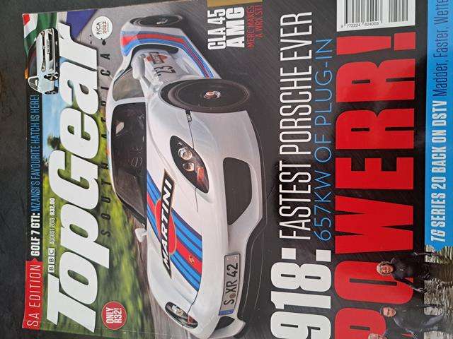 TOP GEAR AUGUST 2013