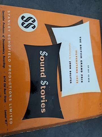 SEVEN SINGLES - SOUND STORIES - BRITISH GP AND OULTEN PARK - 3 RECORDS