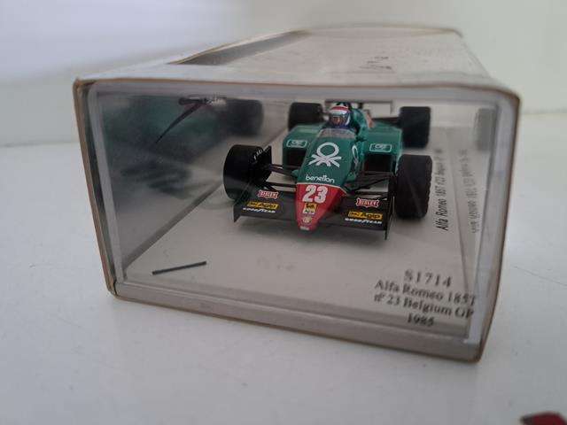 1985 ALFA ROMEO FI 185 T BELGIUM GP EDDIE CHEEVER