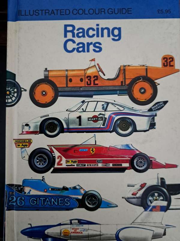 RACING CARS - ILLUSTRATED COLOUR GUIDE