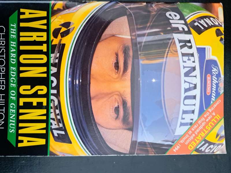 AYRTON SENNA - THE HARD EDGE OF A GUNIUS - CHRISTOPHER HILTON