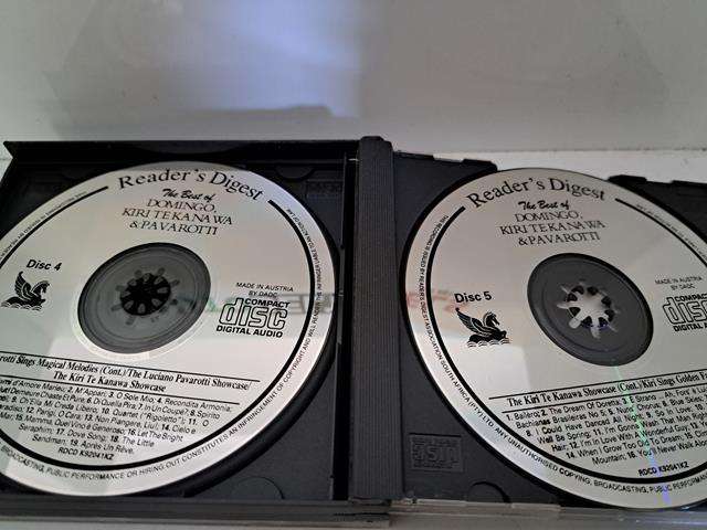 THE BEST OF DOMINGO, KIRI TE KANAWA AND PAVAROTTI