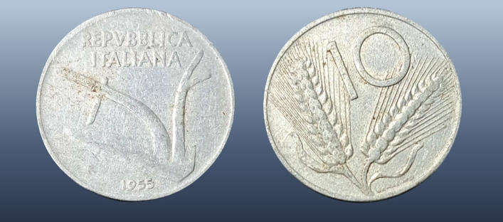 ITALY - 1955 10 LIRE