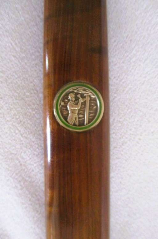 So cool!! Vintage coal mining Deputy's walking stick