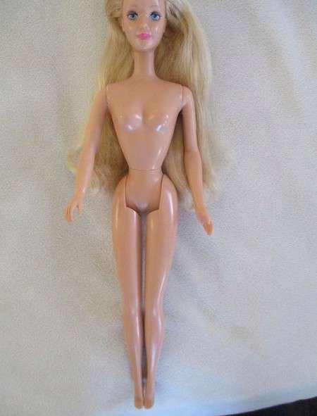 Two pretty reconstructed Mattel Barbie dolls - Magic of the Rainbow Glee and Sleeping Beauty