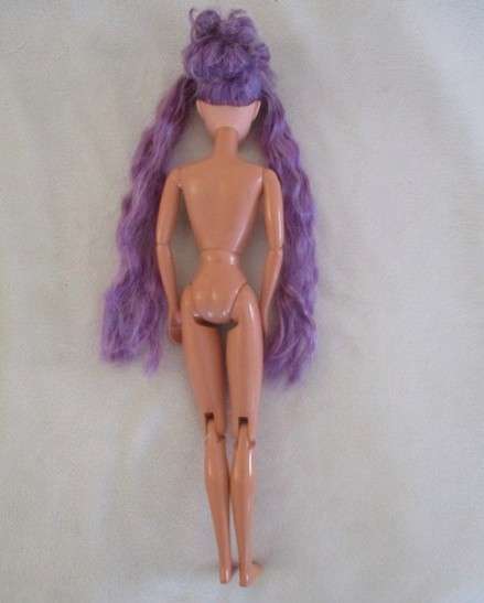 Two pretty reconstructed Mattel Barbie dolls - Magic of the Rainbow Glee and Sleeping Beauty