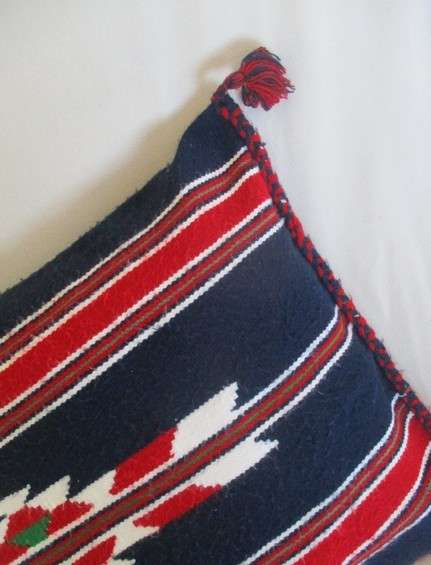 Large Middle Eastern cushion made from woven material