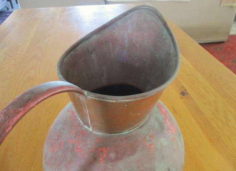 Enormous vintage and rustic genuine de Klerk Pitcher - 35cm tall