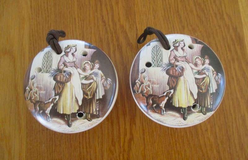 Two vintage Cries of London pomanders