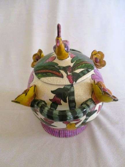 2003 Ardmore Studio lidded jar (restored)