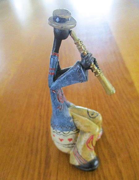 Cool vintage Blues Band art figurines