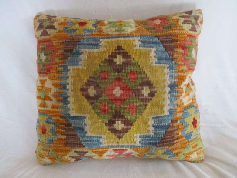 A hand woven Middle eastern/Persian cushion in great condition