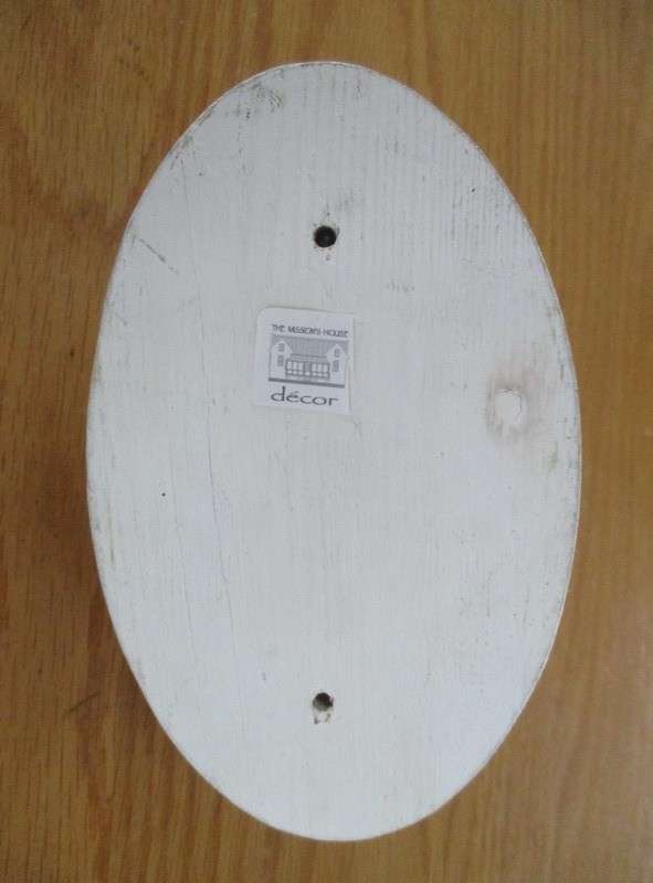 Mission's House decor all-purpose clothes/towel hook on wooden base with wall screws