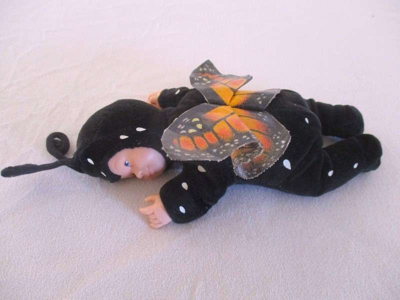 Rare!!    Adorable Vintage 1990's Anne Geddes butterfly doll