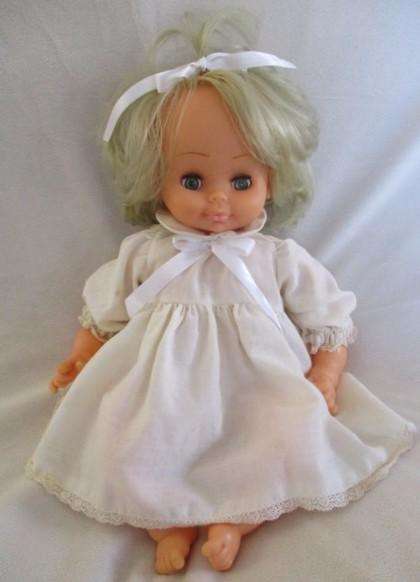 The prettiest vintage baby doll with the cutest, cheeky face (marked 14EYE)
