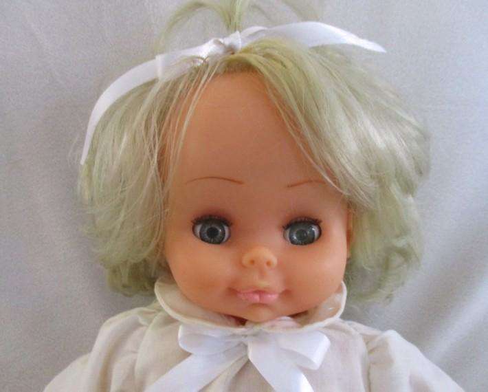 The prettiest vintage baby doll with the cutest, cheeky face (marked 14EYE)