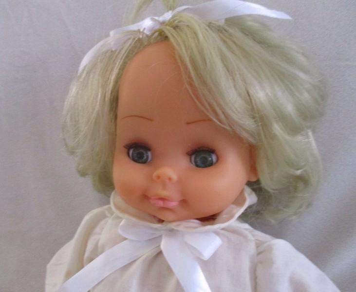 The prettiest vintage baby doll with the cutest, cheeky face (marked 14EYE)