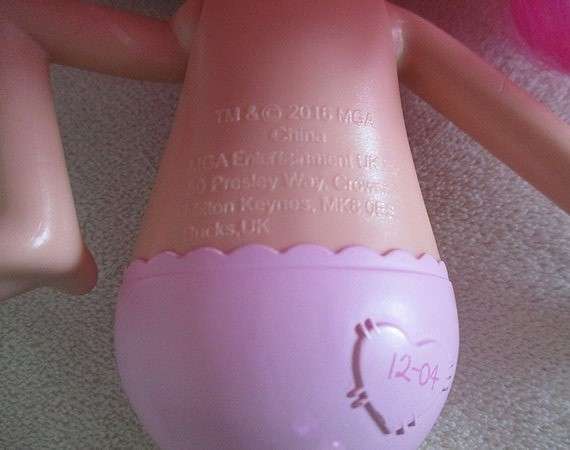 1996 Larger size Lalaloopsy doll with beautiful pink curls