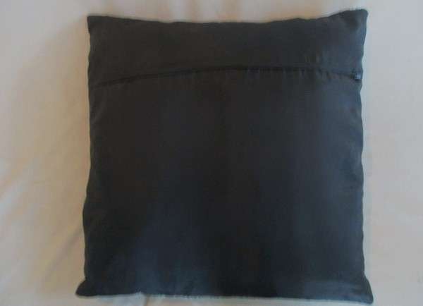 A rare vintage Burmese Kalaga tapestry cushion