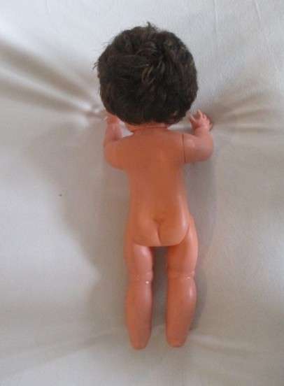A very collectable vintage 1950's Martha Maar, Germany (Drei M Puppe) doll with the bluest eyes