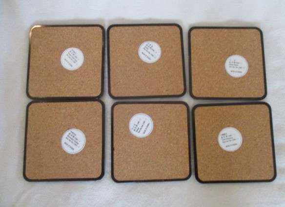 Boxed set of six Korean Genre Picture coasters after Korean artist Yeon See Hee