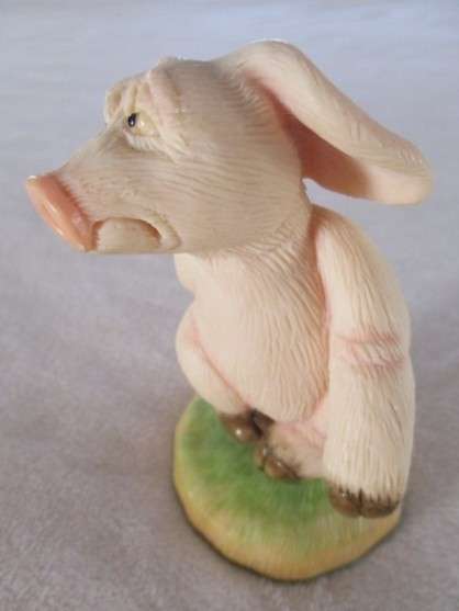 Highly collectable - handcrafted by the renowned David Corbridge - "Piggin' Pain" - vintage 1996