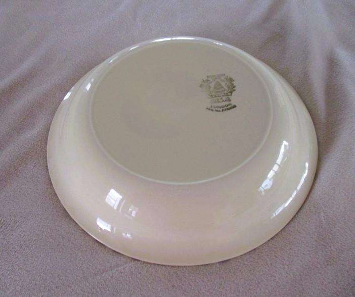 Set 1. - Rare 1930's Art Deco Burleigh Ware Zenith 16 piece dinner set  with blue and yellow lupins
