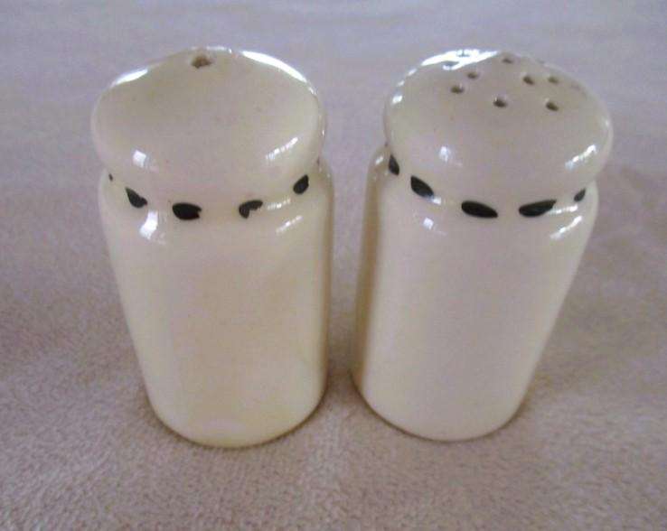 Vintage 1930's Art Deco Burleigh Ware cruet set on stand - great condition